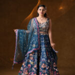 PDP Inspired Blue Lehenga Choli