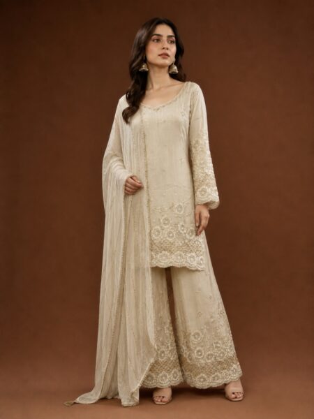 Noor Off-White Set