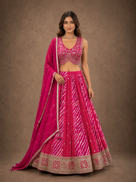 Rani Leheriya Radiance Lehenga